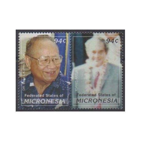 Micronésie - 2008 - No 1629/1630 - Célébrités
