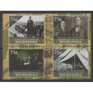 Acheter cette série de timbres de Micronésie de l'année 2010 (No 1811C/1811F).