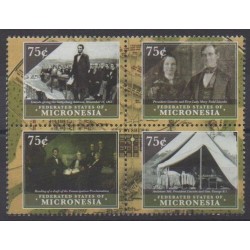 Micronésie - 2010 - No 1811C/1811F - Célébrités - Histoire