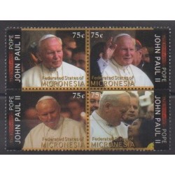 Micronesia - 2011 - Nb 1830/1833 - Pope