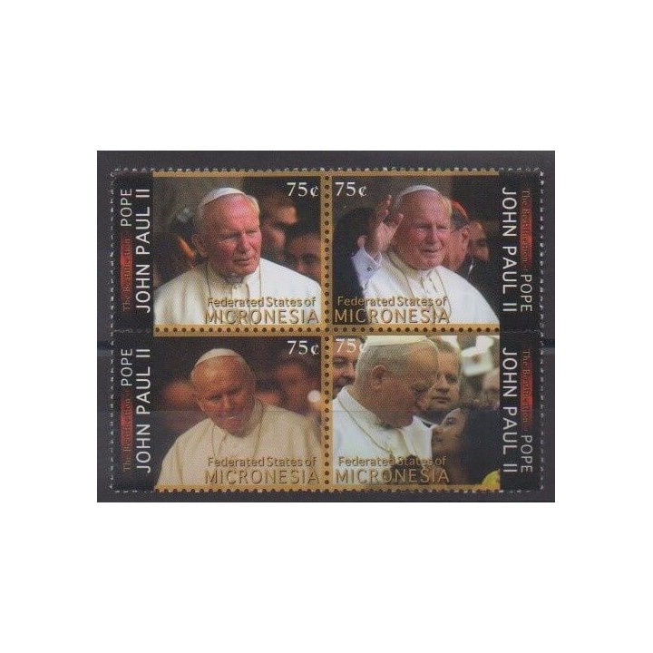 Buy this set of stamps of Micronesia of the year 2011 (Nb 1830/1833).