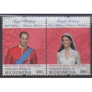 Buy this set of stamps of Micronesia of the year 2011 (Nb 1842/1843).