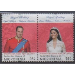 Micronésie - 2011 - No 1842/1843 - Royauté - Principauté