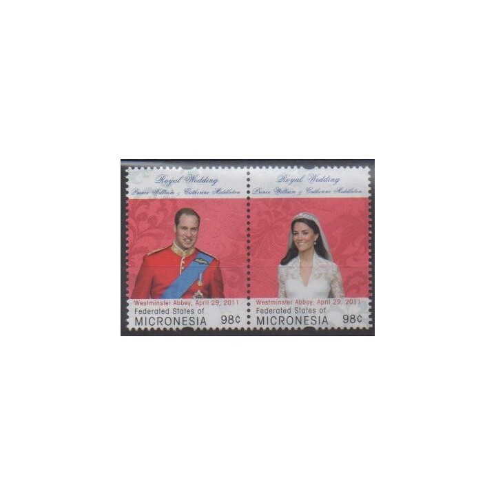 Buy this set of stamps of Micronesia of the year 2011 (Nb 1842/1843).