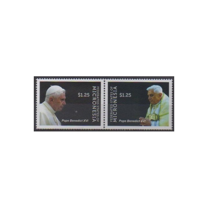 Buy this set of stamps of Micronesia of the year 2012 (Nb 1032/1033).