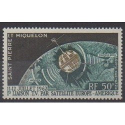 Saint-Pierre and Miquelon - Airmail - 1962 - Nb PA29 - Telecommunications