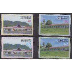 Micronésie - 2005 - No 1423/1426 - Architecture