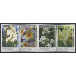 Micronésie - 2007 - No 1534/1537 - Fleurs