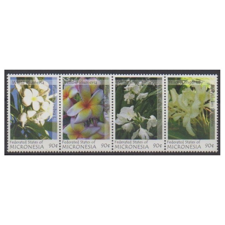 Acheter cette série de timbres de Micronésie de l'année 2007 (No 1534/1537).