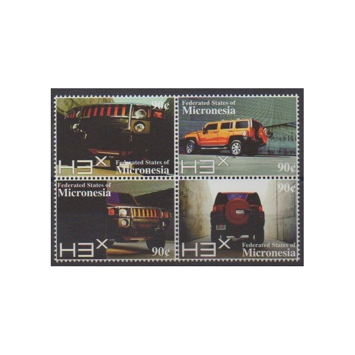 Acheter cette série de timbres de Micronésie de l'année 2008 (No 1582/1585).