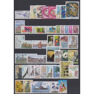 Acheter les timbres et les 2 blocs-feuillets de France  de l'année 2009 (No 4324/4430 - F 4325 - BF127/BF128).