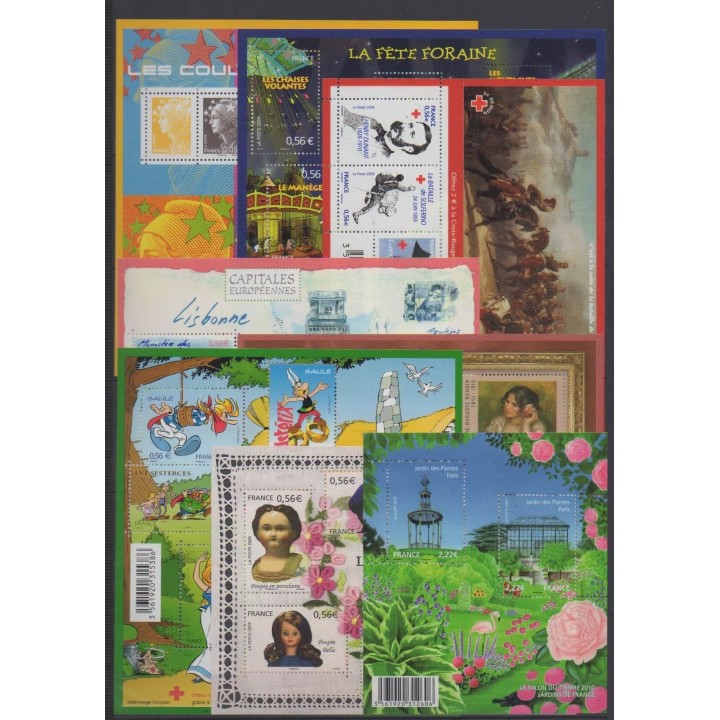 Buy the stamps and the 2 souvenir sheets of France of the year 2009 (Nb 4324/4430 - F 4325 - BF127/BF128).