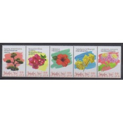 Caribbean Netherlands - Bonaire - 2020 - Nb 148/152 - Flowers