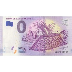 Euro banknote memory - 974 - Piton de la Fournaise - 2018-1 - Nb 1984