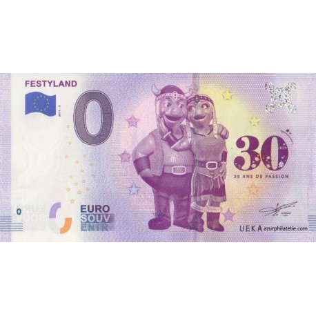 Euro banknote memory - 14 - Festyland - 2019-3