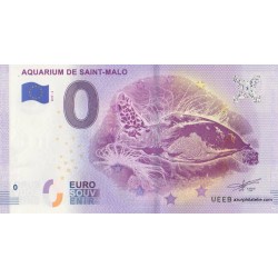 Euro banknote memory - 35 - Aquarium de Saint-Malo - 2019-3