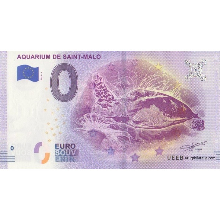 Billet souvenir - 35 - Aquarium de Saint-Malo - 2019-3