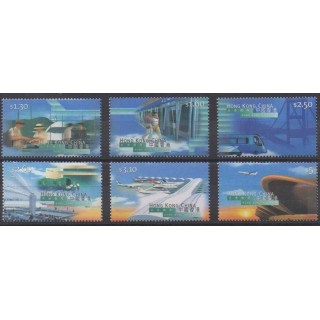 Acheter cette série de timbres d'Hong-Kong de l'année 1998 (No 860/865).
