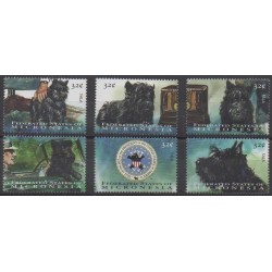 Micronesia - 1998 - Nb 581/586 - Dogs