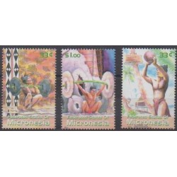 Micronésie - 2000 - No 918/920 - Sports divers - Philatélie