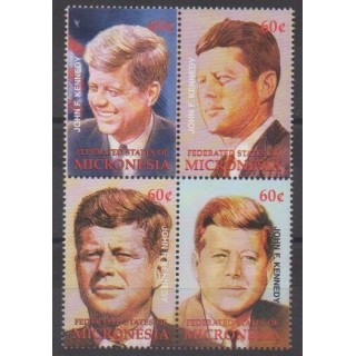 Buy this set of stamps of Micronesia of the year 2002 (Nb 1130/1133).