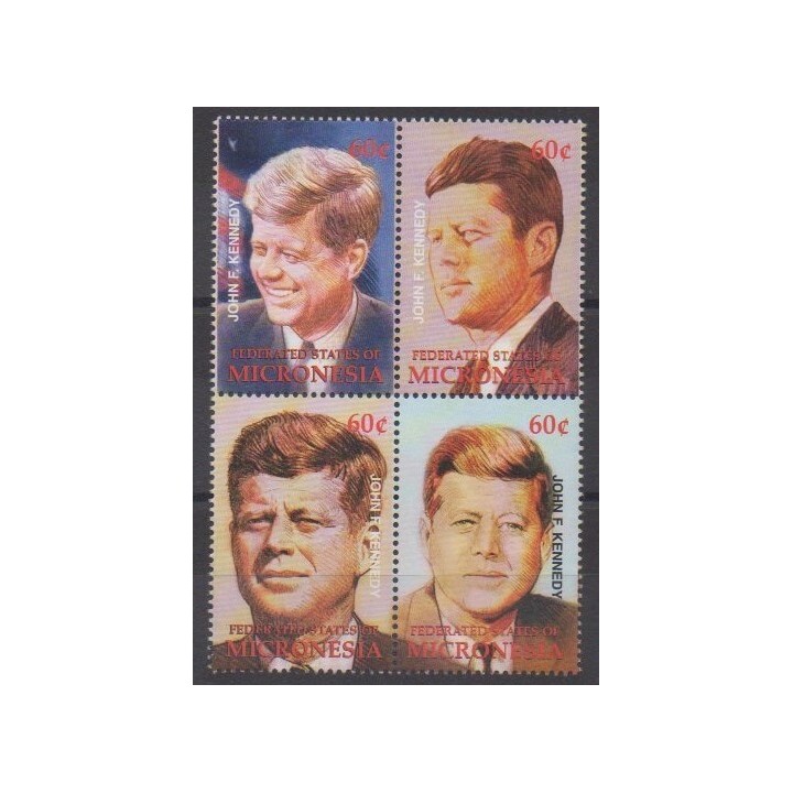 Buy this set of stamps of Micronesia of the year 2002 (Nb 1130/1133).