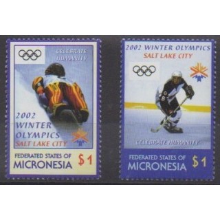 Acheter cette série de timbres de Micronésie de l'année 2002 (No 1138/1139).