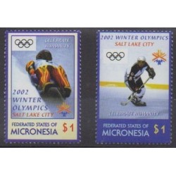 Micronesia - 2002 - Nb 1138/1139 - Winter Olympics