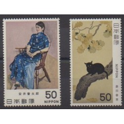 Japon - 1979 - No 1305/1306 - Peinture