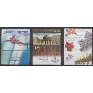 Acheter cette série de timbres d'Israël de l'année 2006 (No 1785/1787).