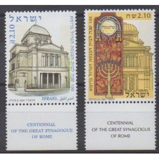 Acheter cette série de timbres d'Israël de l'année 2004 (No 1710/1711).