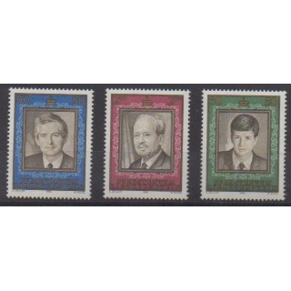 Acheter cette série de timbres du Liechtenstein  de l'année 1988 (No 883/885).