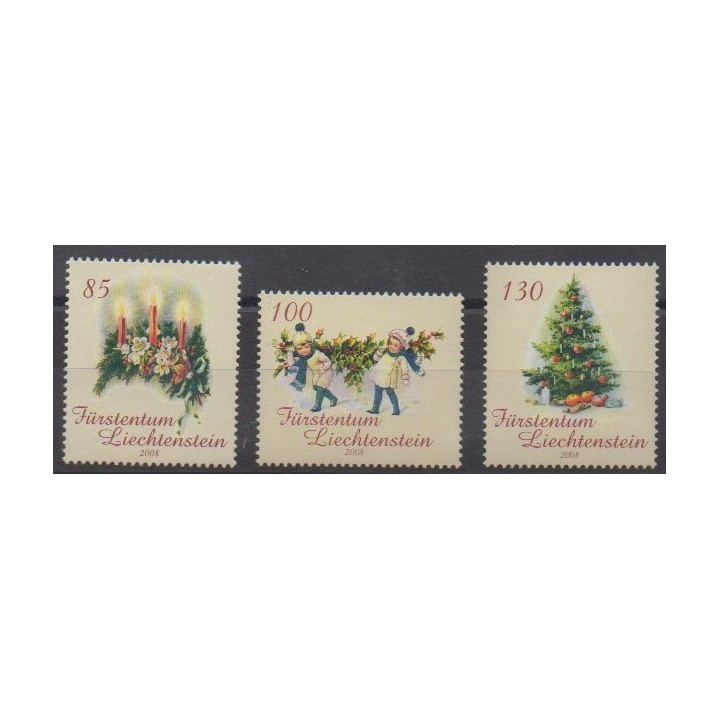 Buy this set of stamps of Liechtenstein of the year 2008 (Nb 1443/1445).