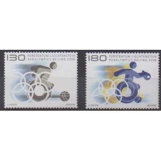 Buy this set of stamps of Liechtenstein of the year 2008 (Nb 1428/1429).