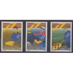 Liechtenstein - 2009 - No 1447/1449 - Service postal