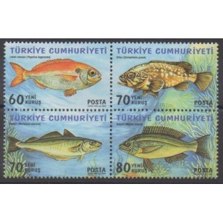 Buy this set of stamps of Turkey of the year 2005 (Nb 3172/3175).