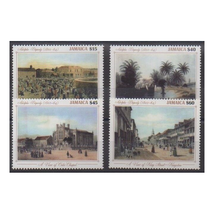 Acheter cette série de timbres de Jamaïque de l'année 2001 (No 992/995).