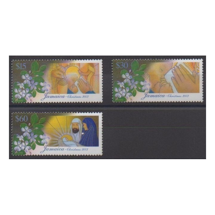 Buy this set of stamps of Jamaica of the year 2003 (Nb 1025/1027).