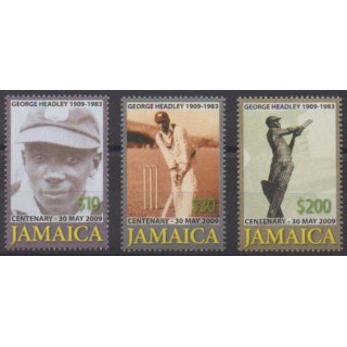 Acheter cette série de timbres de Jamaïque de l'année 2009 (No 1161/1163).