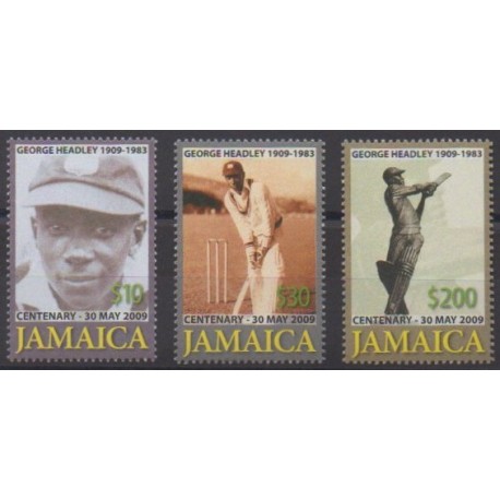 Jamaïque - 2009 - No 1161/1163 - Sports divers