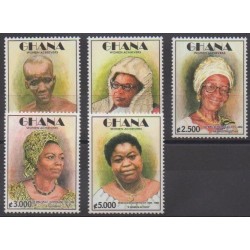 Ghana - 2003 - No 2894/2898 - Célébrités
