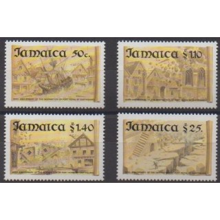 Buy this set of stamps of Jamaica of the year 1992 (Nb 808/811).