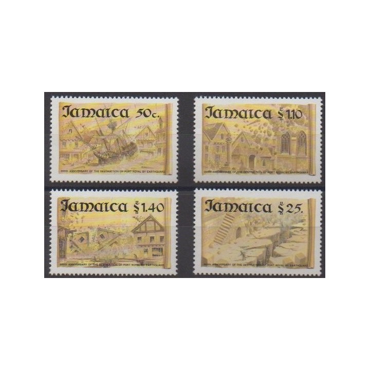 Buy this set of stamps of Jamaica of the year 1992 (Nb 808/811).