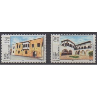 Buy this set of stamps of Turkey - Northern Cyprus of the year 2001 (Nb 493/494).