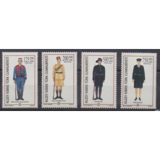 Buy this set of stamps of Turkey - Northern Cyprus of the year 2001 (Nb 503/506).