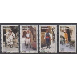 Turquie - Chypre du nord - 2002 - No 523/526 - Costumes