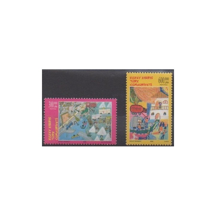 Acheter cette série de timbres de Turquie (Chypre du nord) de l'année 2002 (No 527/528).