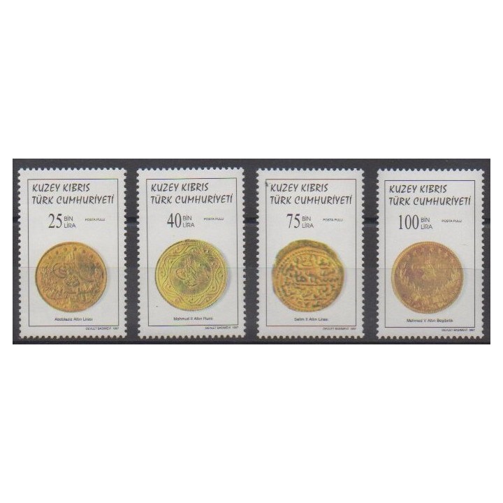 Acheter cette série de timbres de Turquie (Chypre du nord) de l'année 1997 (No 423/426).