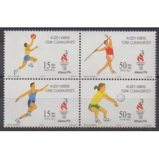Acheter cette série de timbres de Turquie (Chypre du nord) de l'année 1996 (No 398/401).