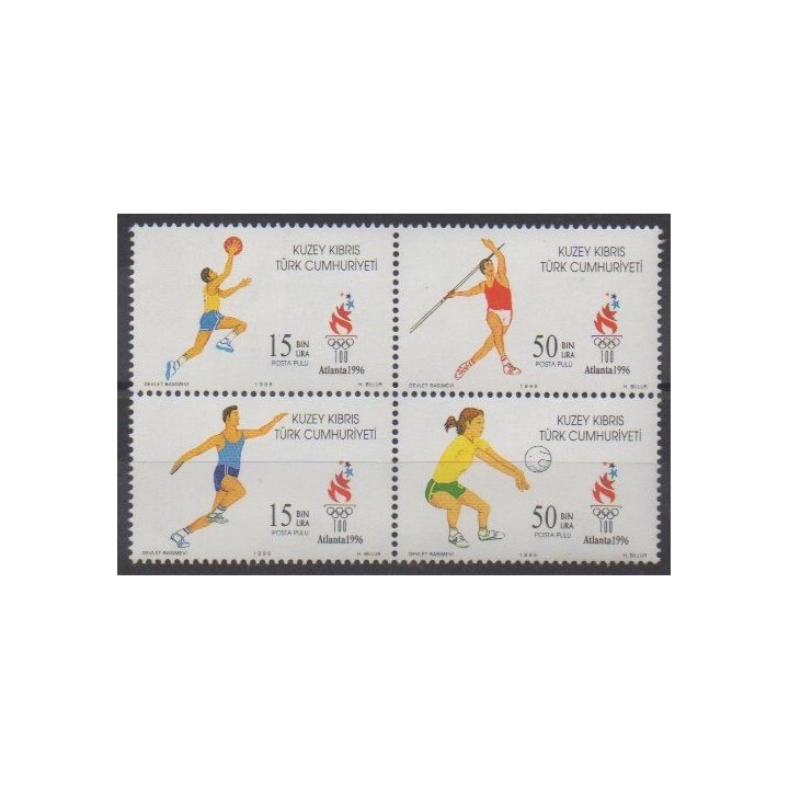 Buy this set of stamps of Turkey - Northern Cyprus of the year 1996 (Nb 398/401).